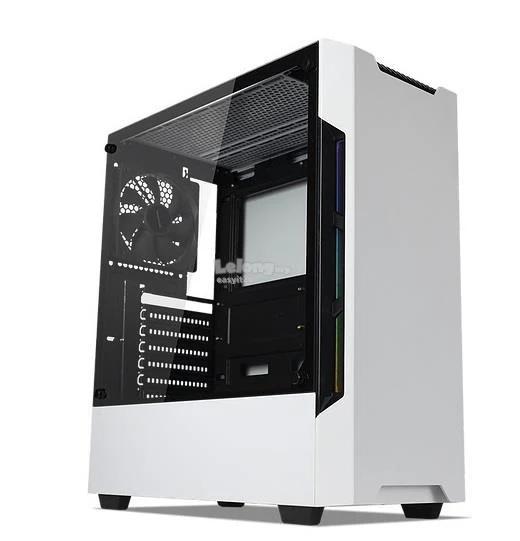 TECWARE NEXUS EVO ATX CASE W/ 3x120MM FANS - WHITE - صندوق